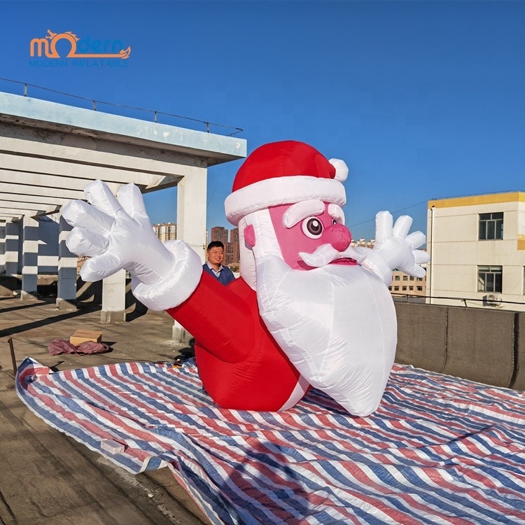 wholesale  christmas decorations outdoor giant inflatable santa claus yard decoration