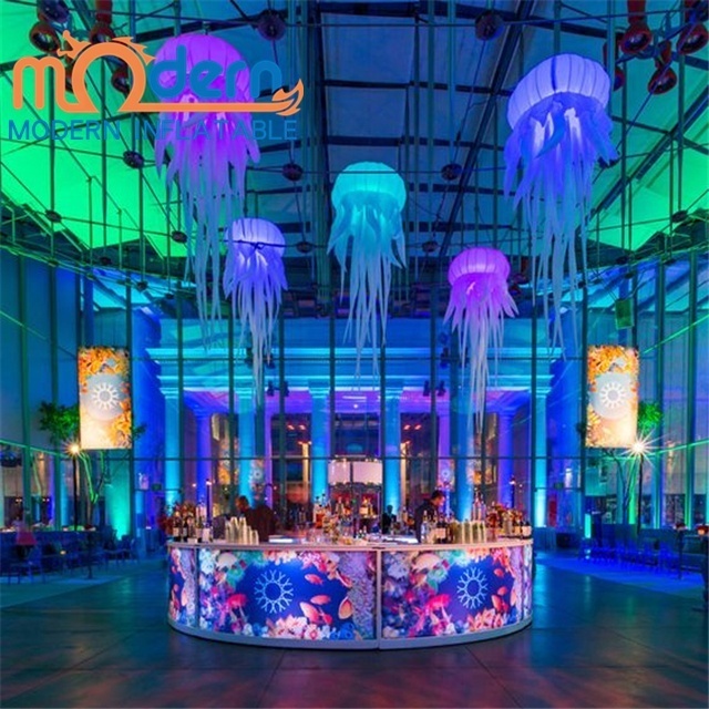 led inflatable decorating jellyfish balloon party decorations inflatable jellyfish