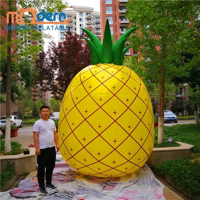 4m high giant inflatable pineapple advertising inflatable pineapple