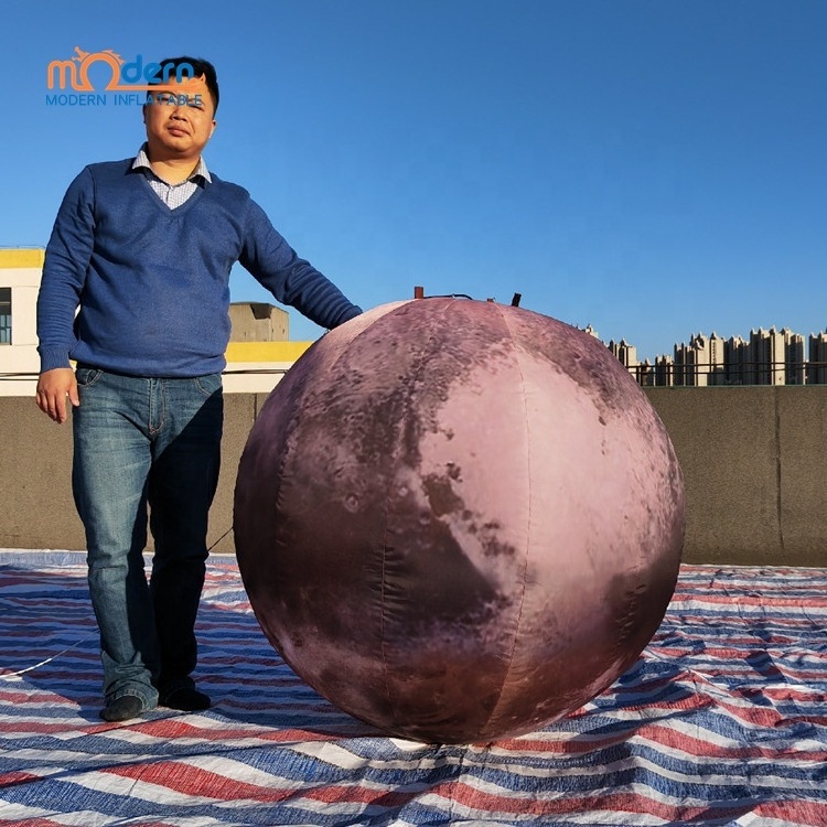 Hot sale inflatable planets for decoration/ solar system nine planets