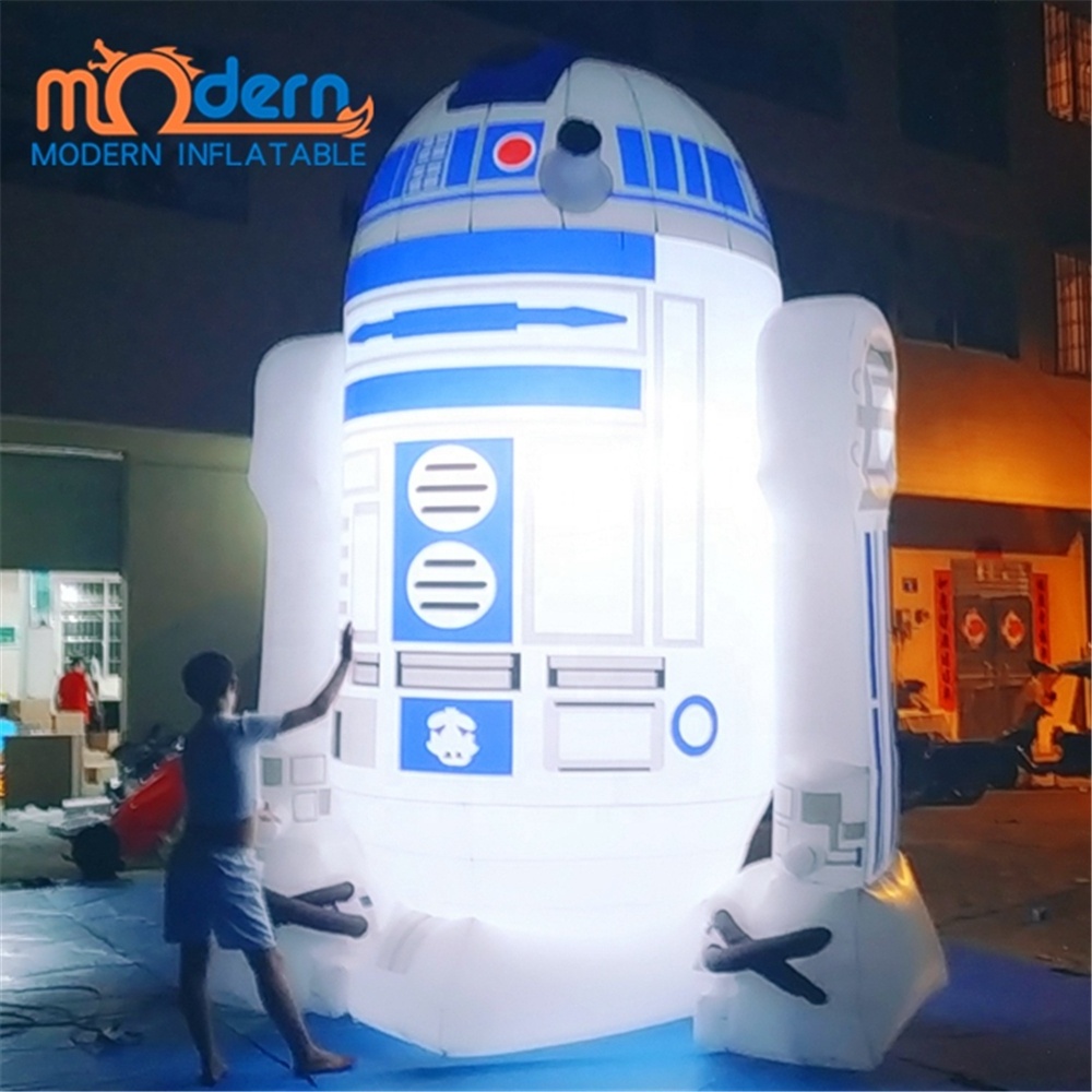 Giant customized advertising decoration event inflatable robot model for science fiction theme event decoration