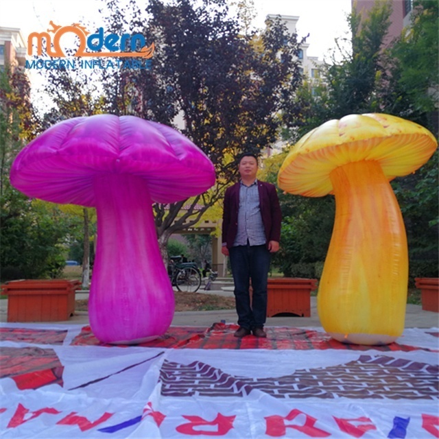 wonderland figures giant inflatable mushroom props