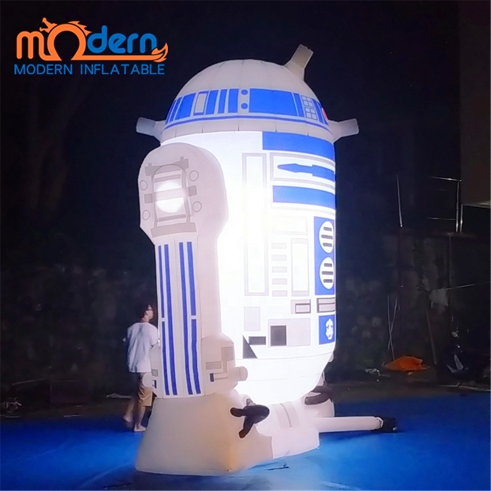 Giant customized advertising decoration event inflatable robot model for science fiction theme event decoration