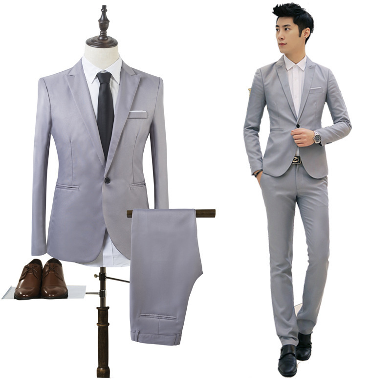 New wholesale men's suits padding slimming men's suits blazer paired with coat pant men suit for used for wedding or Best