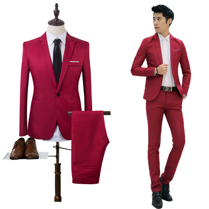 New wholesale men's suits padding slimming men's suits blazer paired with coat pant men suit for used for wedding or Best