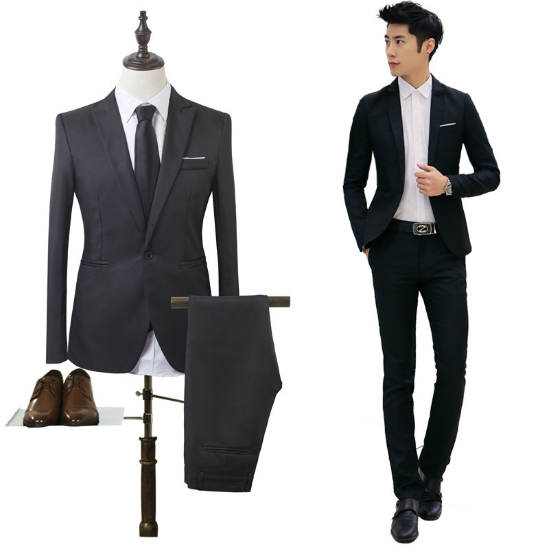 New wholesale men's suits padding slimming men's suits blazer paired with coat pant men suit for used for wedding or Best