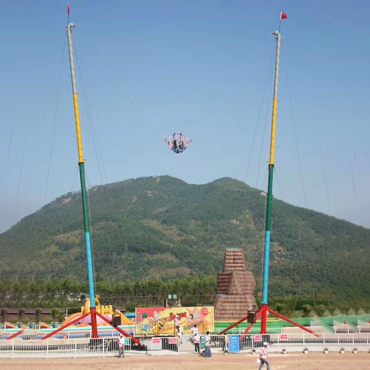 China manufacturer thrill jumping ride Rocket bungee machine for sale