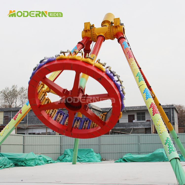 amusement park equipment city park rides attract kids thrill rides mini swing  electric big pendulum ride for sale