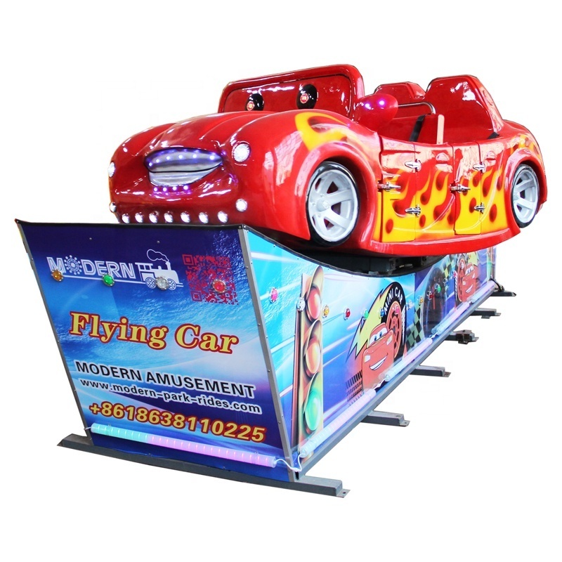 outdoor and indoor amusement kids rides outdoor kids and adult theme park equipment flying car for sale