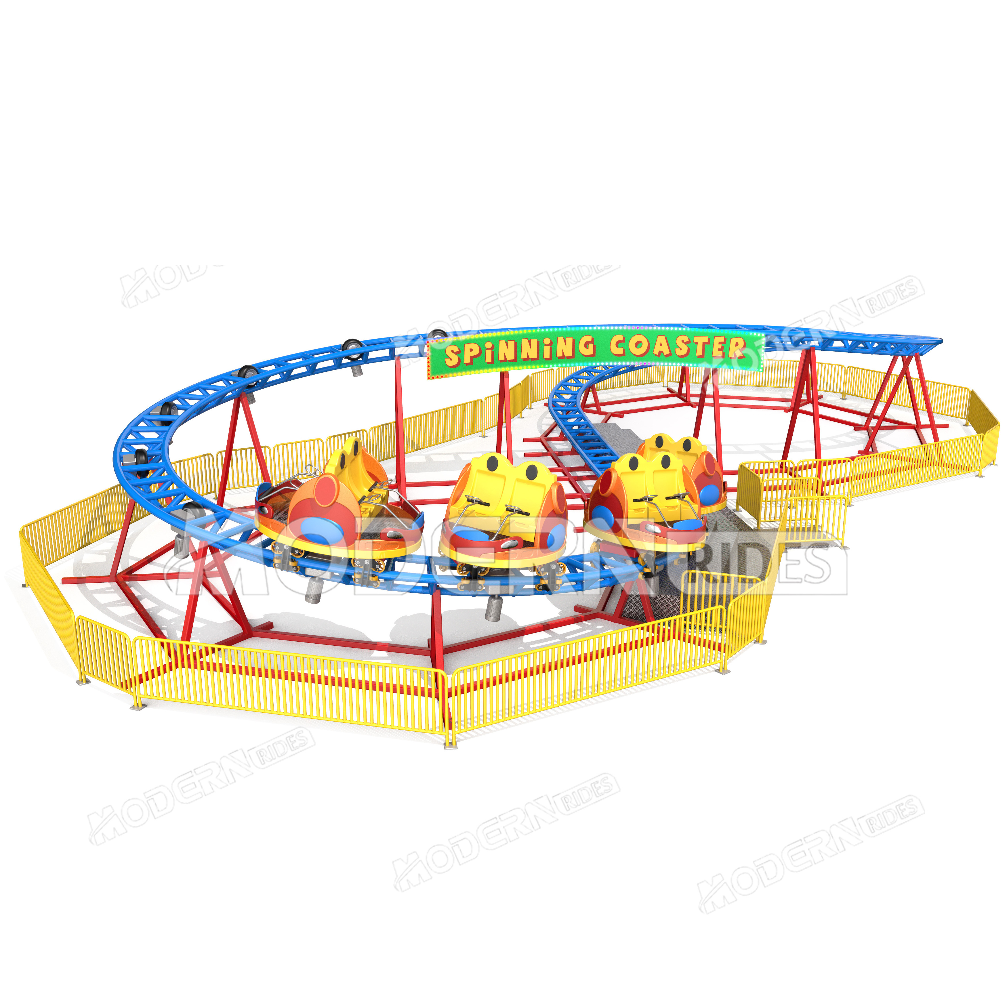 manege fairground hot selling other amusement park products roller coaster ride thrill ride kids and adults mini roller coaster