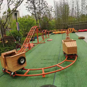 kids human roller coster amusement park rides equipment pedal mini shuttle roller coaster for sale