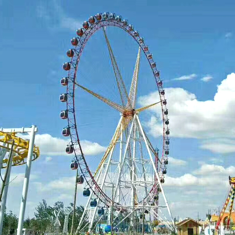 Amusement ride fun park outdoor 36 cabins big electric swing ferris wheel