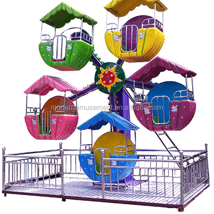 hot small kids mini ferris wheel ride portable amusement ride for sale