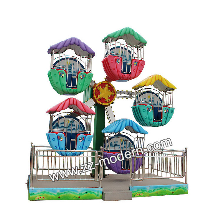 hot small kids mini ferris wheel ride portable amusement ride for sale