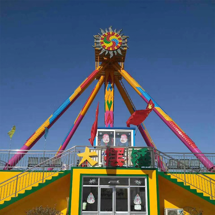 Fairground Amusement Park Thrilling Rides Thrilling Games Crazy Swing Frisbee Hammer Big Pendulum Amusement For Sale