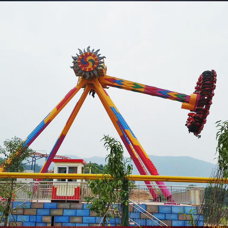 Fairground Amusement Park Thrilling Rides Thrilling Games Crazy Swing Frisbee Hammer Big Pendulum Amusement For Sale