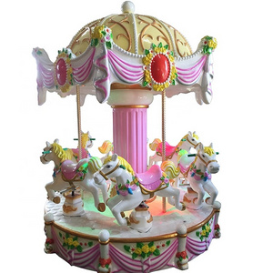 China modern theme park electric merry go round new amusement ride carousel horse for sale