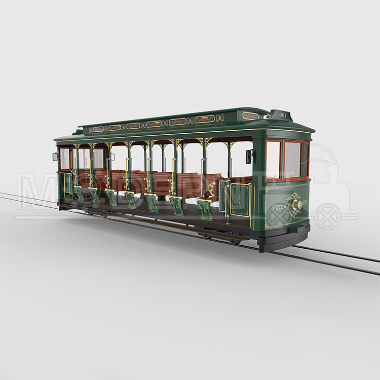 delicate lovely nicegoods amusement park kiddie ride passenger track train for the streets tourist trains for sale