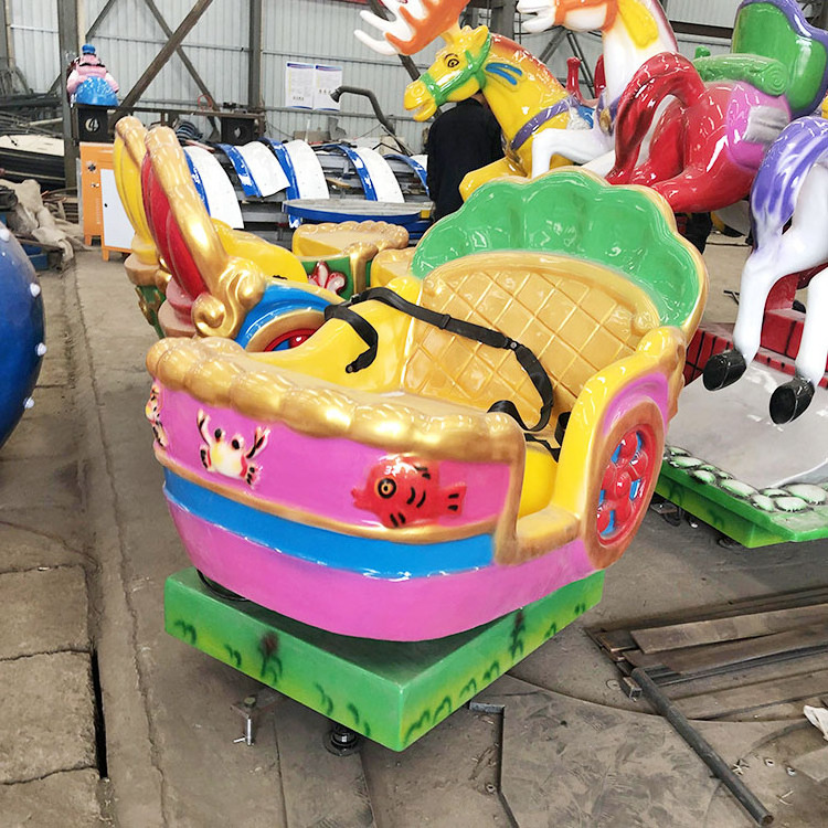 shopping mall tourist train small equipment kids and adults electric mini track train ride for sale