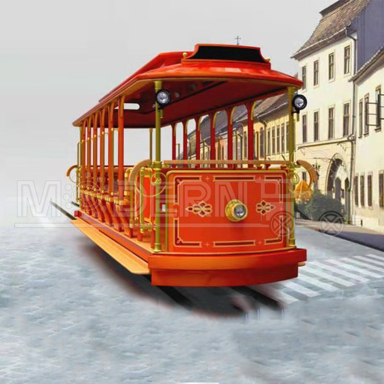 delicate lovely nicegoods amusement park kiddie ride passenger track train for the streets tourist trains for sale