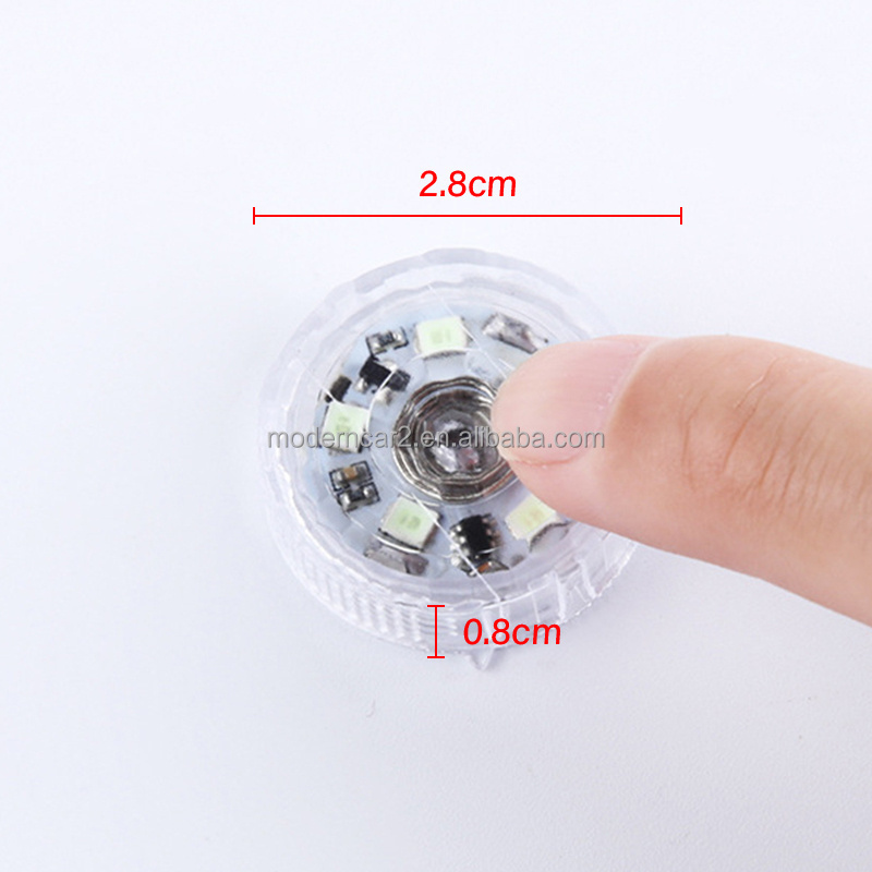 Car Mini Led Touch Switch Light Auto Wireless Ambient Lamp Night Reading Light Interior Lights Car Roof Bulb