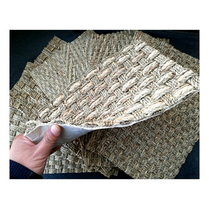 china wholesale vietnam natural seagrass carpet wall to wall  sea grass carpet roll for home hotel resort restaurant