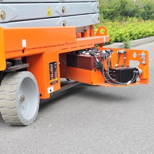 Heavy duty battery ladder lift scissor lift aerial work platform used GENIE JLG SKYJACK man lift