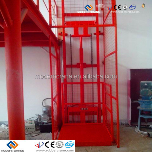 Material Loading Platform/Guide rail lift