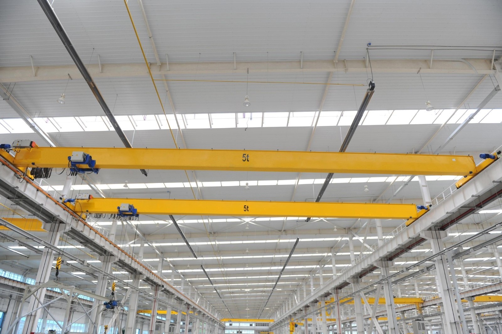 European Design Single Girder Bridge Overhead Traveling Crane