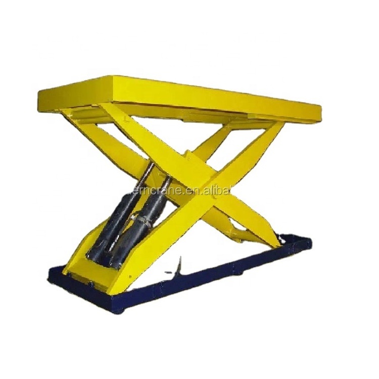 manual push scissor lift table , electronic hydraulic scissor lift platform, portable scissor lift platform