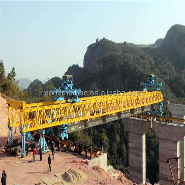 high speed railway bridge launching Erection girder crane