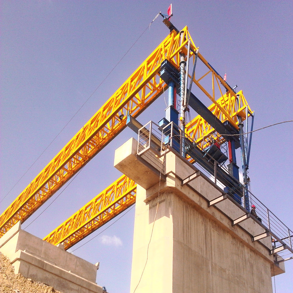 high speed railway bridge launching Erection girder crane