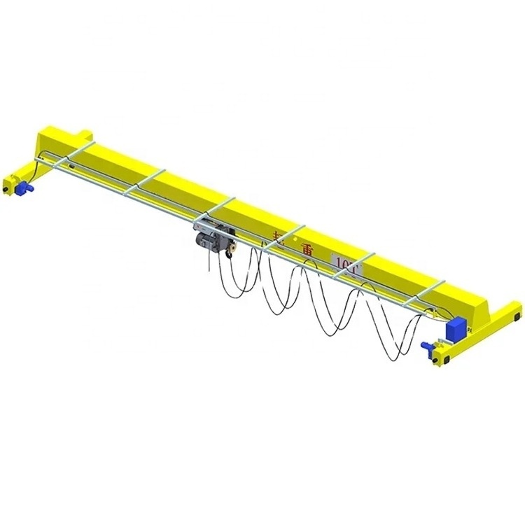 European Design Single Girder Bridge Overhead Traveling Crane