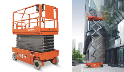 Heavy duty battery ladder lift scissor lift aerial work platform used GENIE JLG SKYJACK man lift