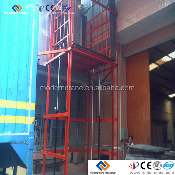 Material Loading Platform/Guide rail lift