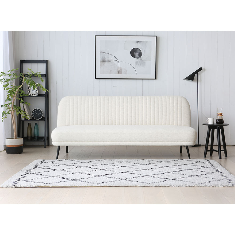 boucle sofa bed futon  sofabed canape lit sofa cama