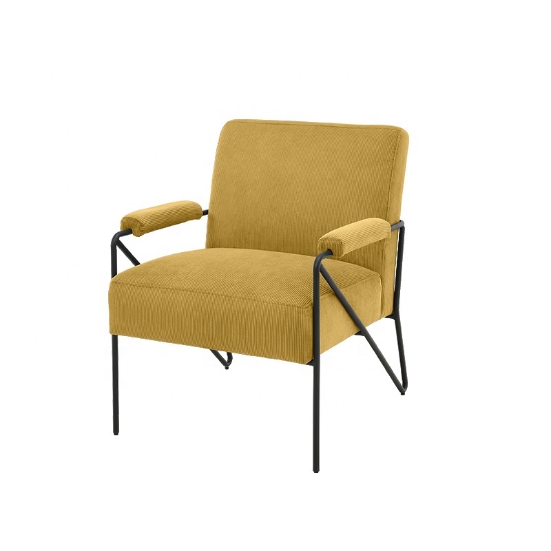 accent arm chair living room lounge armchair corduroy chair