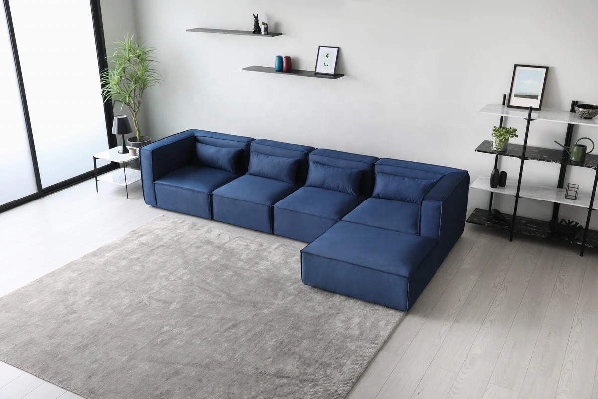 italian modular couch sectional sofa navy blue brown grey black verified customization producer