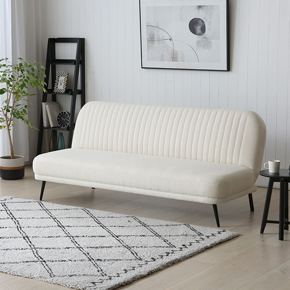 boucle sofa bed futon  sofabed canape lit sofa cama