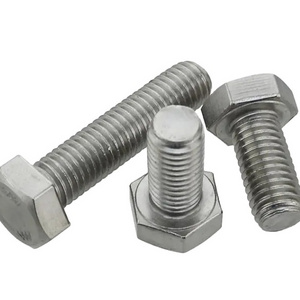 Galvanized hex bolts and nuts din 933 m9 hex bolts