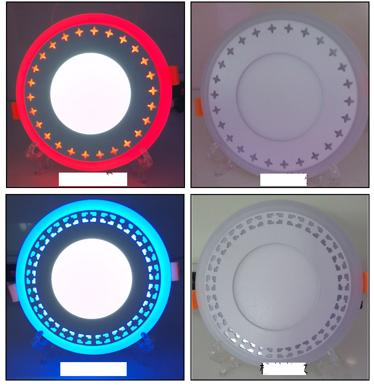 shenzhen factory led two color panel light