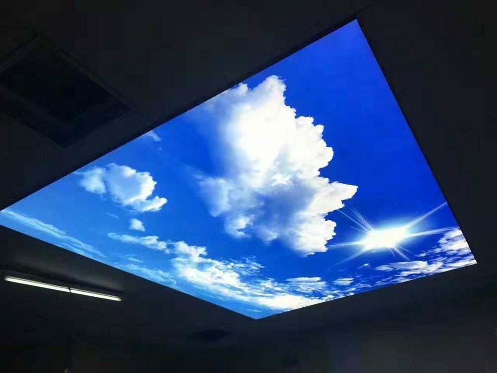 4ft x 2ft 72w frameless led sky ceiling panel light