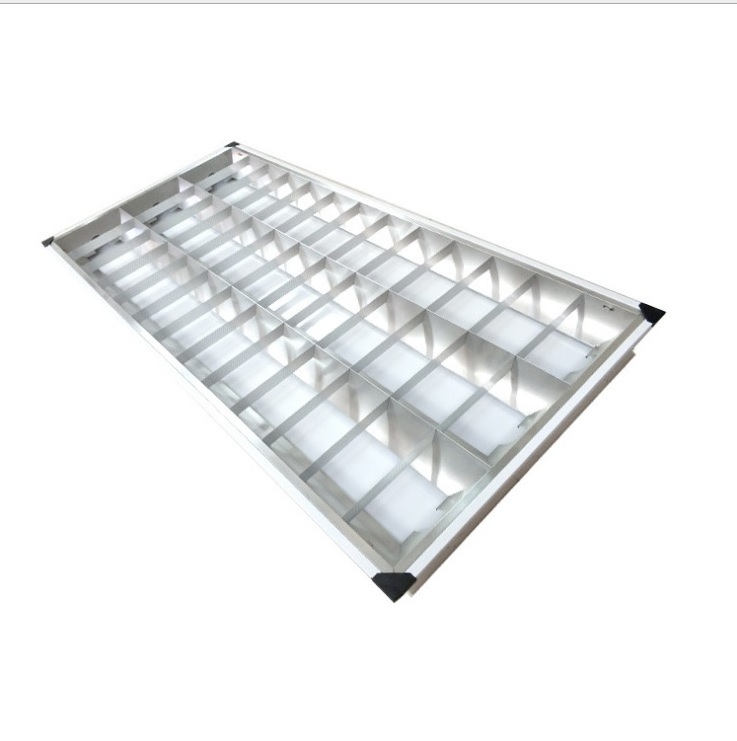 Square ceiling panel lighting  4tube t8 fixture 1.2m