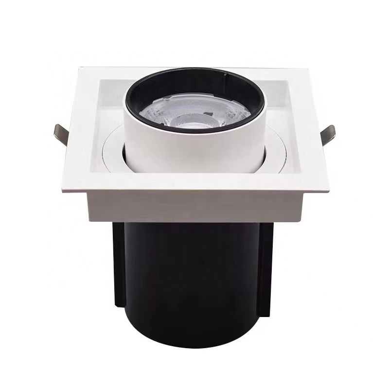 Embedded LED spotlights Surface mounted ceiling light Adjust up down Telescopic  cob downlight