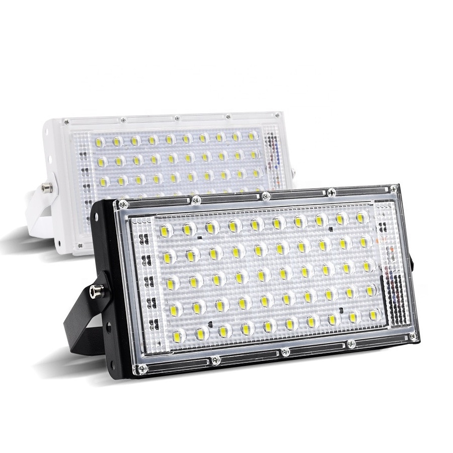 Led Flood Light 50W 100W Outdoor Waterproof Spotlights Low Pressure 12V Led Portable Security Flood Lights