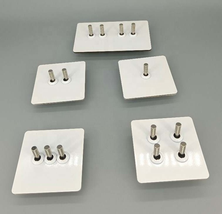 antigque  wall 4 gang 2 way surface mount  86x86  toggle electric wall switch