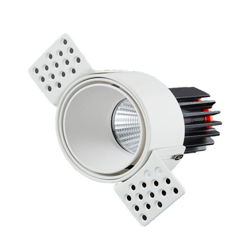 high class citizen chip 7w square  	 trimless recessed down light for hotel downlights