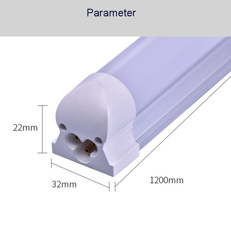 160lm/w 3ft 4ft 5ft 8ft LED integrated Light 2700K 3000K 4000K 6500K Replace 120mm 150mm 24W 36W T5/T8 led Retrofit Tube