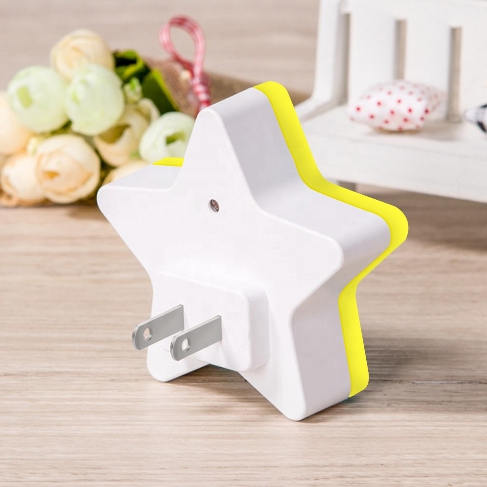 EU US Plug Novelty Square kids  LED night light