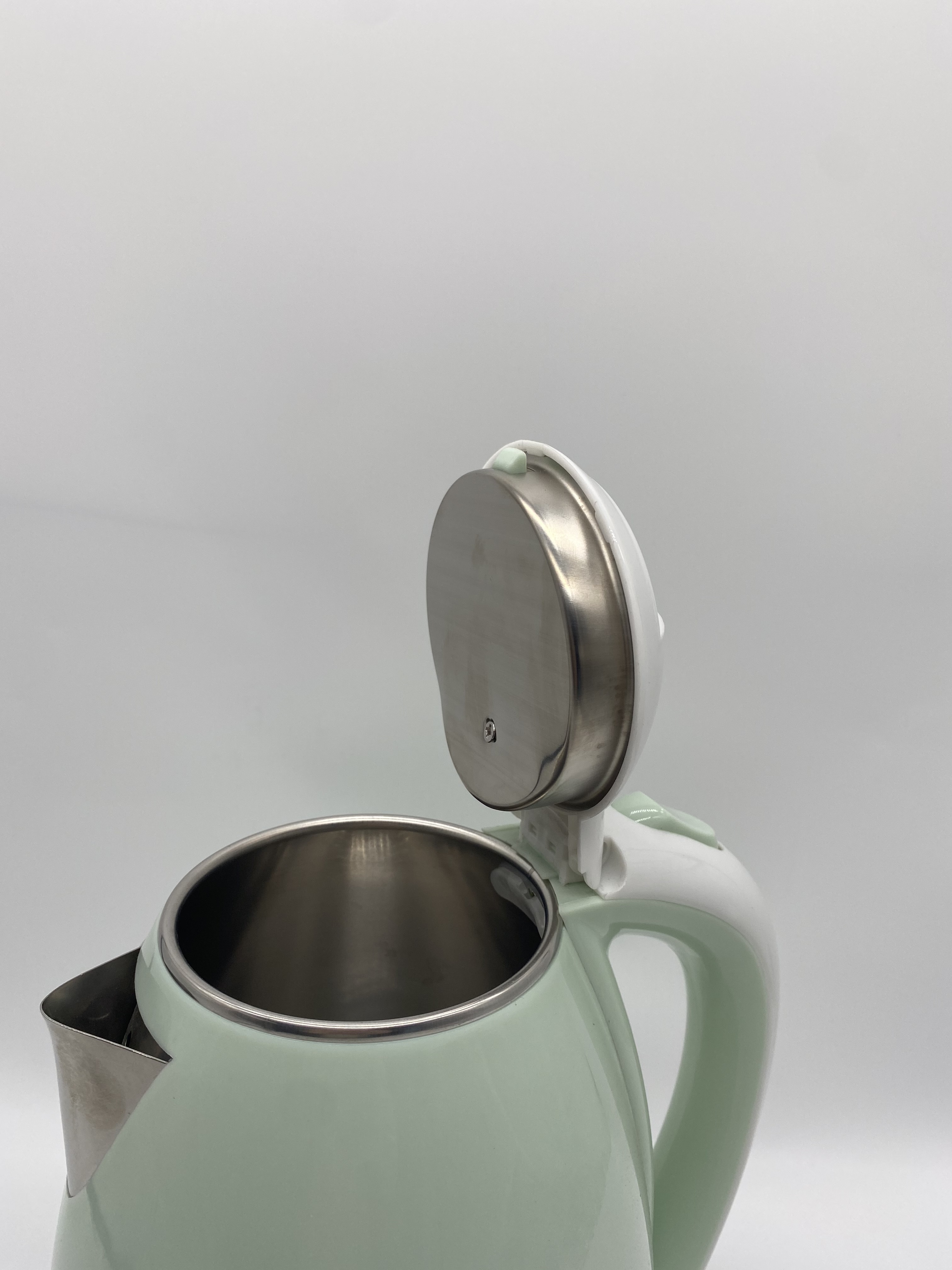 New 1.5L Stainless Rapid  Hot Water Kettle Electrical Tea Coffee Kettle Round Boiling Kettle